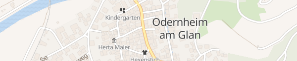 Karte E-Bike Ladestation Orientalische Küchen Odernheim