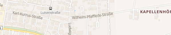 Karte Wilhelm-Pfefferle-Straße Endingen