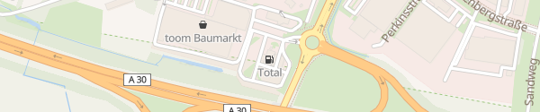 Karte Total Tankstelle Ibbenbüren