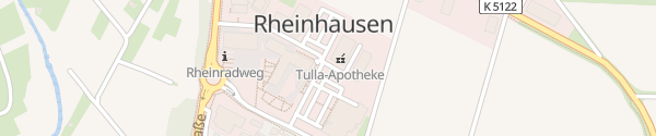 Karte REWE Rheinhausen