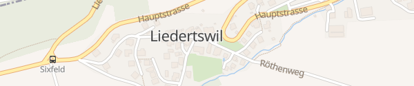 Karte Gemeindeverwaltung Liedertswil