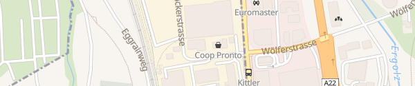 Karte Coop Pronto Tankstelle Frenkendorf