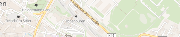 Karte Bahnhof Ibbenbüren