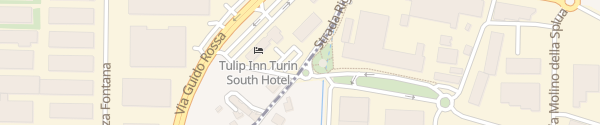 Karte Supercharger Tulip Inn Turin South Moncalieri