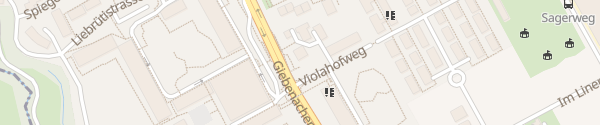 Karte Parkplatz Violahofweg Kaiseraugst
