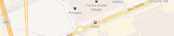Karte Supercharger Torino Outlet Village Settimo Torinese