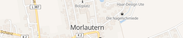 Karte Dorfplatz Morlautern Kaiserslautern