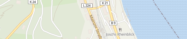 Karte Mainzer Straße Bacharach
