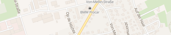 Karte BMW Autohaus Procar Menden