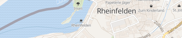 Karte Parkhaus Rhein-Parking Rheinfelden