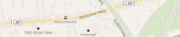 Karte PENNY Bockumer Weg Hamm