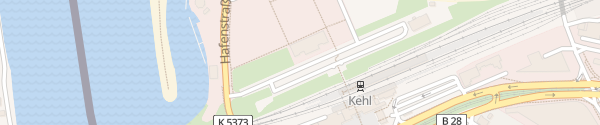 Karte P+R Parkplatz Kehl