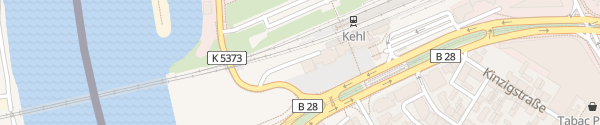 Karte Bahnhof Kehl