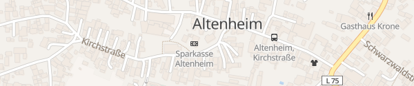 Karte Rathaus Altenheim Neuried