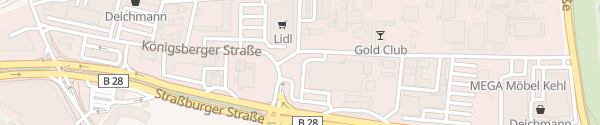 Karte EnBW Schnellladesäule bhg-Geiger Kehl