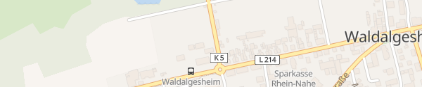 Karte Sportplatz Waldalgesheim
