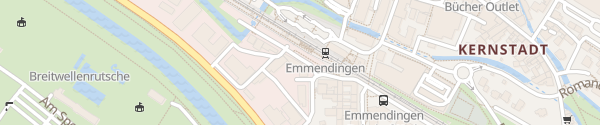 Karte Bahnhof Emmendingen
