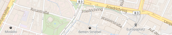 Karte Parkhaus Unterlinden Freiburgim Breisgau