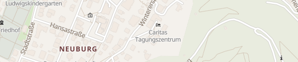 Karte Caritas-Tagungszentrum Freiburg im Breisgau