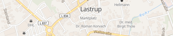 Karte Marktplatz Lastrup