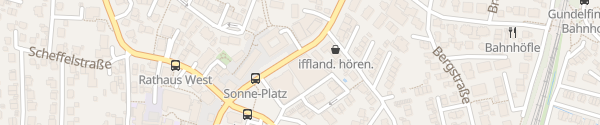 Karte Tiefgarage Alte Bundesstraße Gundelfingen