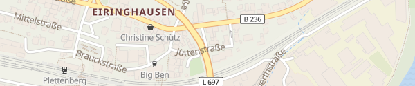 Karte Prange eStation Plettenberg