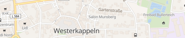 Karte Rathaus Westerkappeln