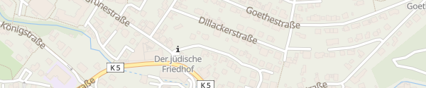 Karte Freiligrathstraße Plettenberg