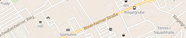 Karte NORMA Bosenheimer Straße Bad Kreuznach