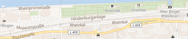 Karte Hindenburganlage Bingen am Rhein