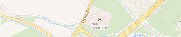 Karte Autohaus Peter Kandziorra Denzlingen