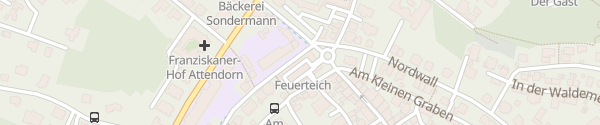 Karte Feuerteich Parkhaus Attendorn
