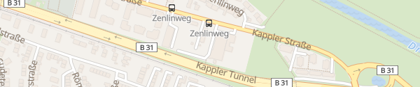 Karte EDEKA Rees Kappler Straße Freiburg im Breisgau