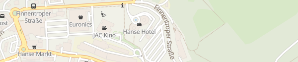 Karte Hanse Hotel Attendorn