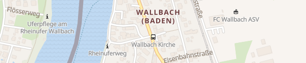 Karte Rathaus Wallbach Bad Säckingen