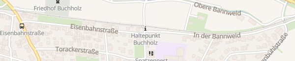 Karte Bahnhof Buchholz Waldkirch