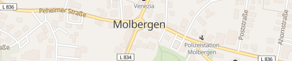 Karte VR-Bank in Südoldenburg Molbergen