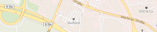 Karte Kaufland Marlener Straße Offenburg