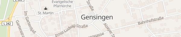 Karte Pierre de Bresse Platz Gensingen