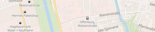 Karte E-Werk Mittelbaden Offenburg