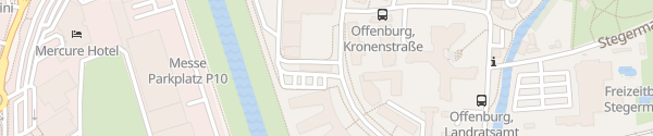 Karte Burda Medienpark Offenburg