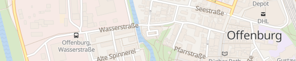 Karte City-Parkhaus Offenburg