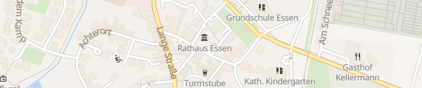 Karte Rathaus Essen (Oldenburg)