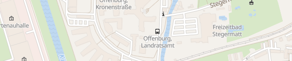 Karte Landratsamt Ortenaukreis Offenburg