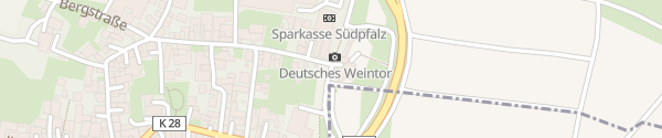 Karte E-Bike Ladestation Deutsches Weintor Schweigen-Rechtenbach