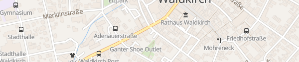 Karte Marktplatz Waldkirch