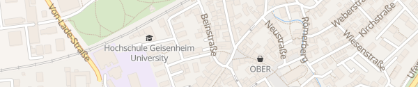 Karte Stadtverwaltung Geisenheim