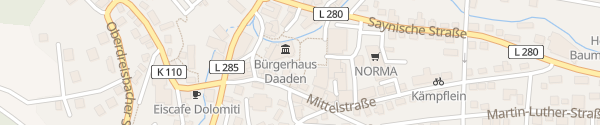 Karte Marktplatz Daaden