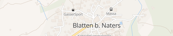 Karte Hotel Blattnerhof Blatten b. Naters