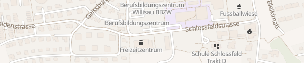 Karte Schlossfeldstrasse Willisau